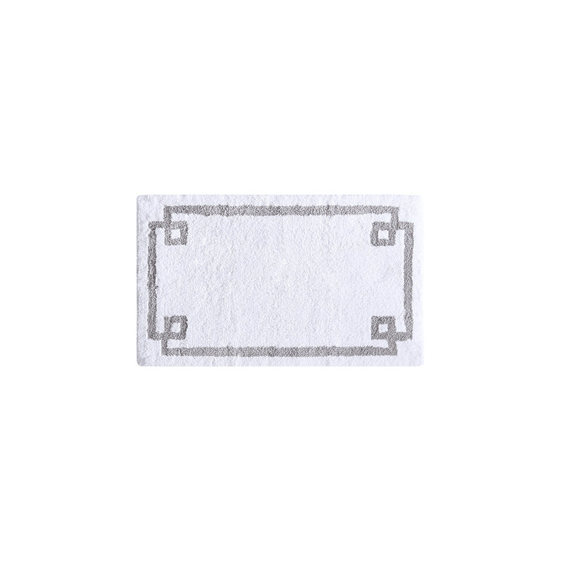 Tapis pour salle de bain Makiba, Gris, L 24 po x L 40 po