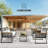 Ensemble de bistro en rotin toutes saisons Latitude Run®