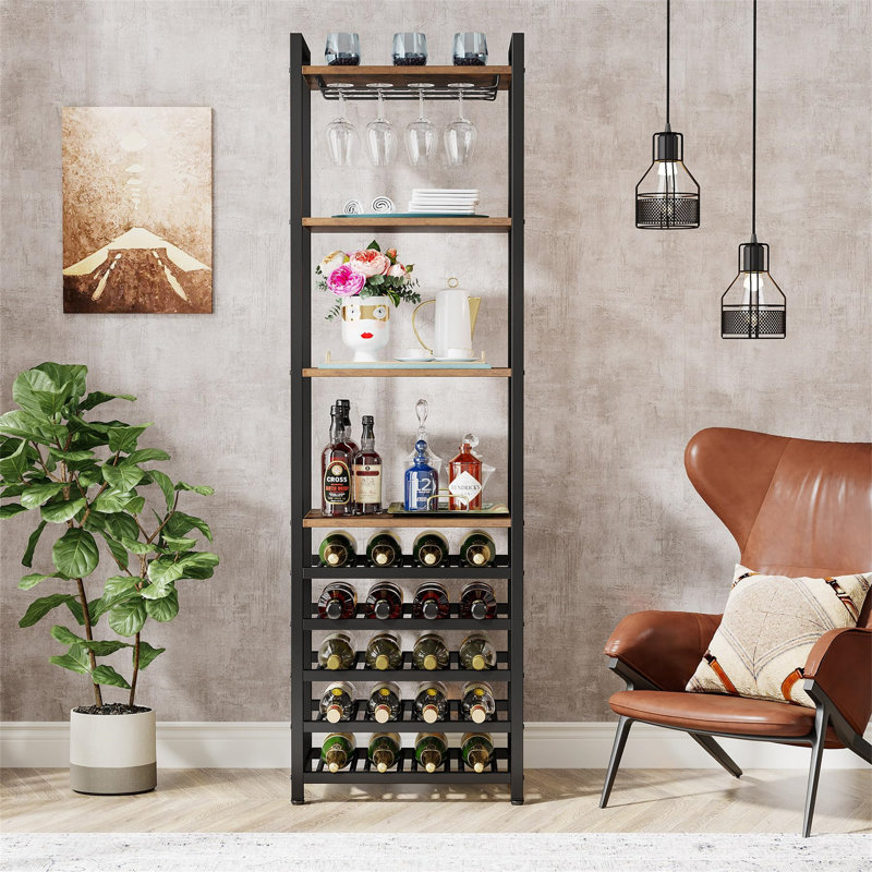 Ariano Wine Bottle & Glass Rack