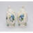 Elephants With Blue Roses Salt And Pepper