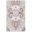 Tapis bleu / orange / gris clair en laine touffeté à la main Haryson-1032588978