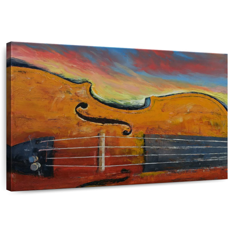 Abarca A Violin, 34" H x 51" W