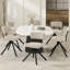 Chaises de salle à manger rembourrées Modern-1055064129