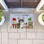 Tapis de porte d'extérieur imprimé Happy Howlidays Puppies, design par Brett Blumenthal, 18 po x 30 po