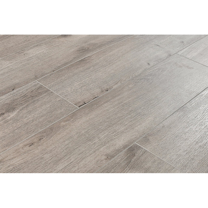 Opus 8mm Thick 9.65'' W x 60.63'' L Oak Vinyl Plank, Vested Shadow