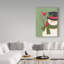 «Cardinal and Snowman», art sur toile-31977904