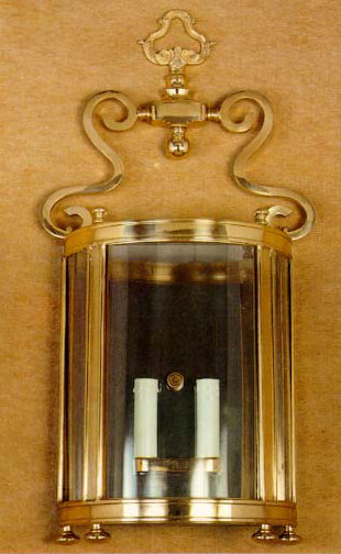 Deen LED Flush Mounted Sconce, French Gold