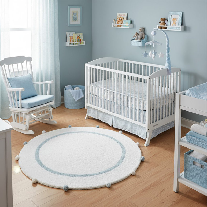 Bleu bébé 32 po
