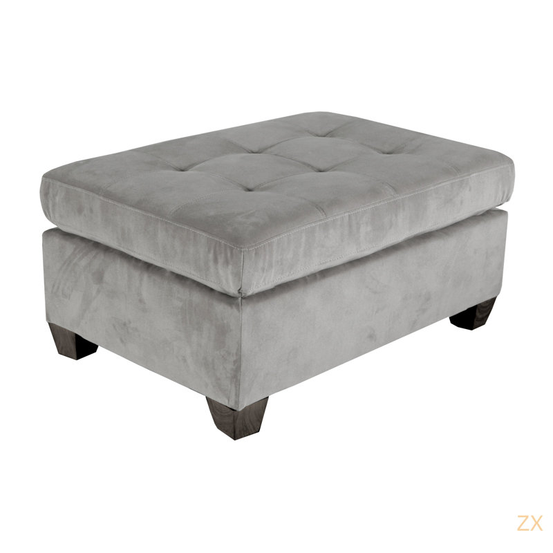 Meuble de salon moderne en microfibre capitonné 1pc