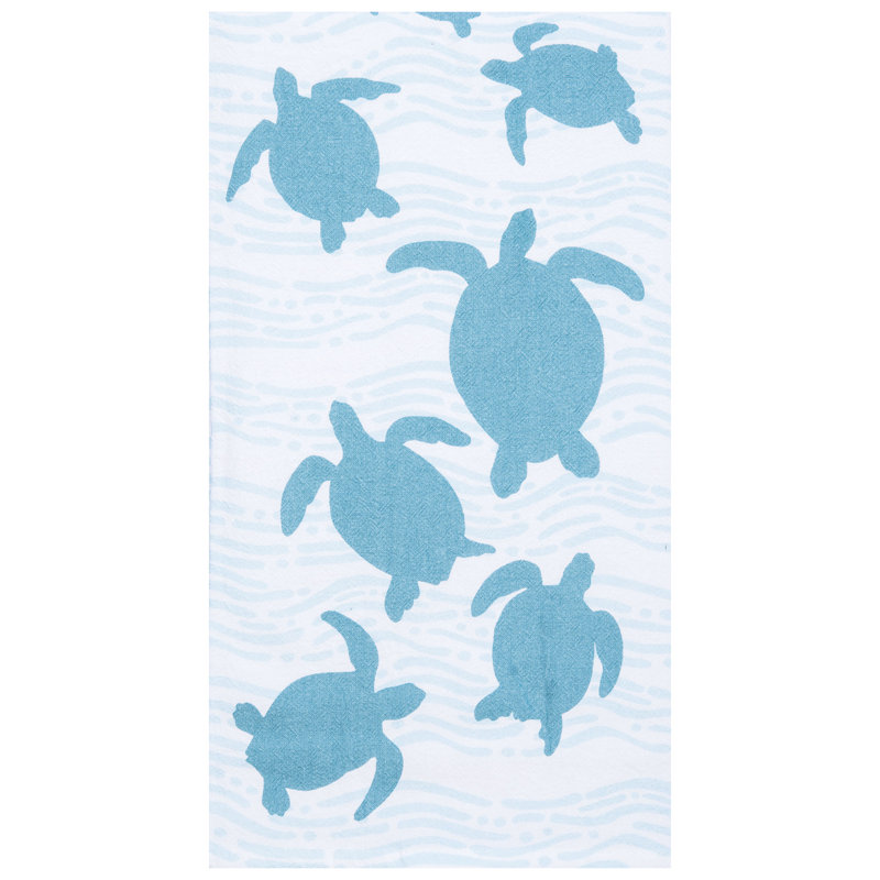 Serviette essuie-main Turtle Wave