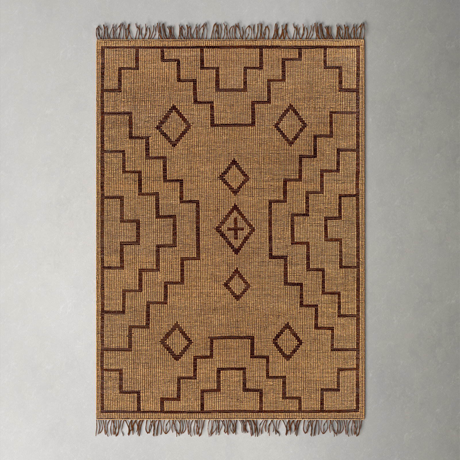 Alfi Hand-Woven Jute Rug, Rectangle 12' x 15'