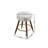 Momo Boucle Upholstered Counter Height Stool, 360° Swivel