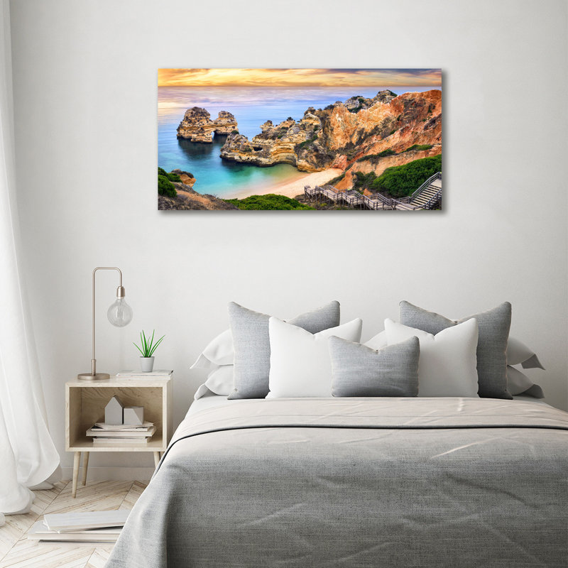 Lagos Portugal - Wrapped Canvas Print, 70cm H x 140cm W