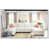 Tissu blanc antique