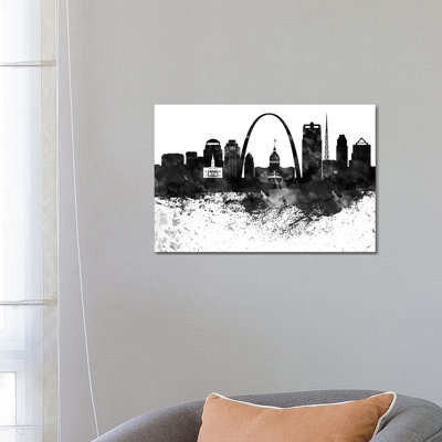 Saint Louis Skyline - Wrapped Canvas Painting