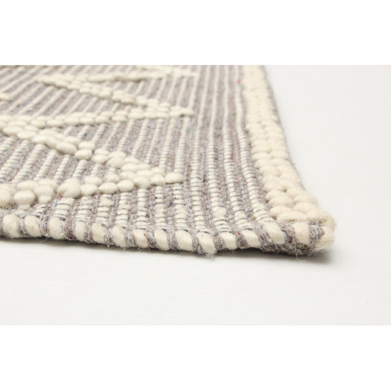 Tapis unique en laine nouvel âge rectangulaire brun 5 pi 11 po x 9 pi 3 po Bezore