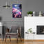 Art mural en verre Winston Porter «Ethereal Hyacinth 1» par Momart-1652695099