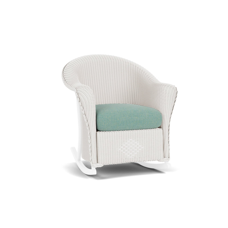 Reflections Outdoor Rocker Chair, Pavian Pool, White