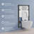 Capri 2-Piece 0.8/1.6 GPF Dual Flush Elongated Bowl Wall Mounted Toilets with In-Wall Tank, Fits 2x4 Studs(Seat Included)