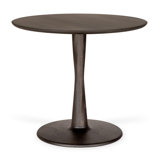 Torsion Round Solid Oak Dining Table