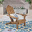 Chaises Adirondack en bois avec pieds robustes
