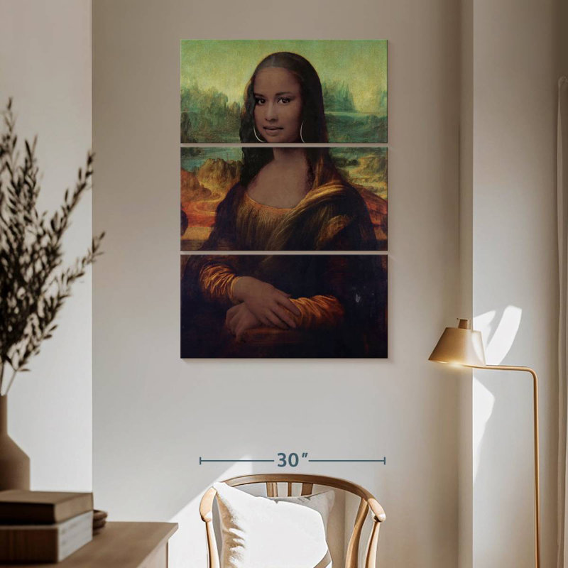 Leisha Nature Woman, 65" H x 42" W