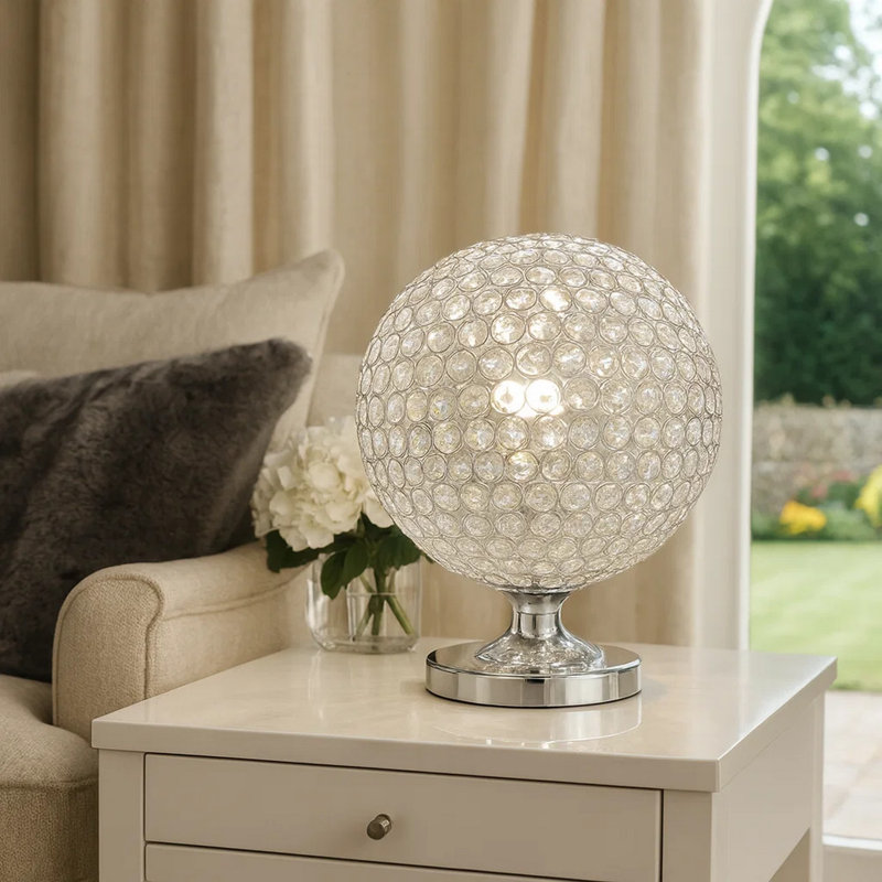 Maynord Metal Globe Lamp