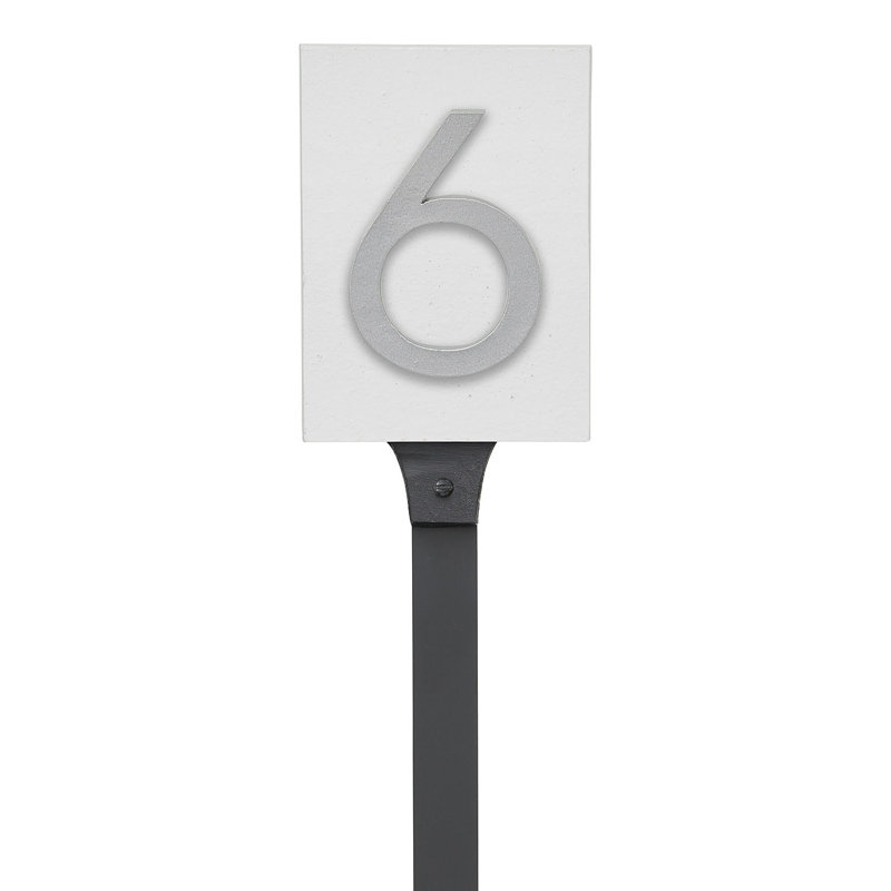 Rectangle pour pelouse, Blanc / argent, Oui