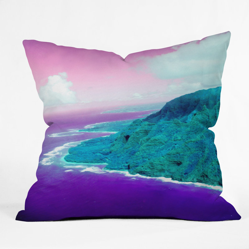 Coussin intérieur/extérieur d’amy sia dans le soleil, 16 po x 1 po