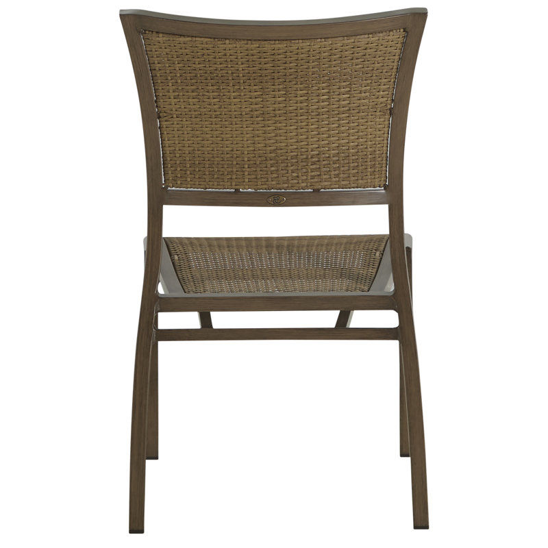 Aire Side Chair, Black/Brown
