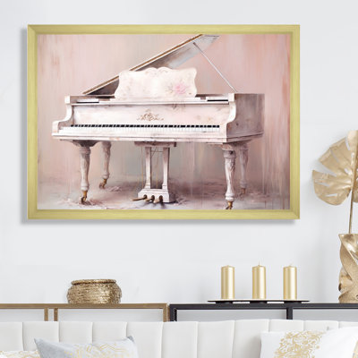 " Pink Pastel Piano Play V "