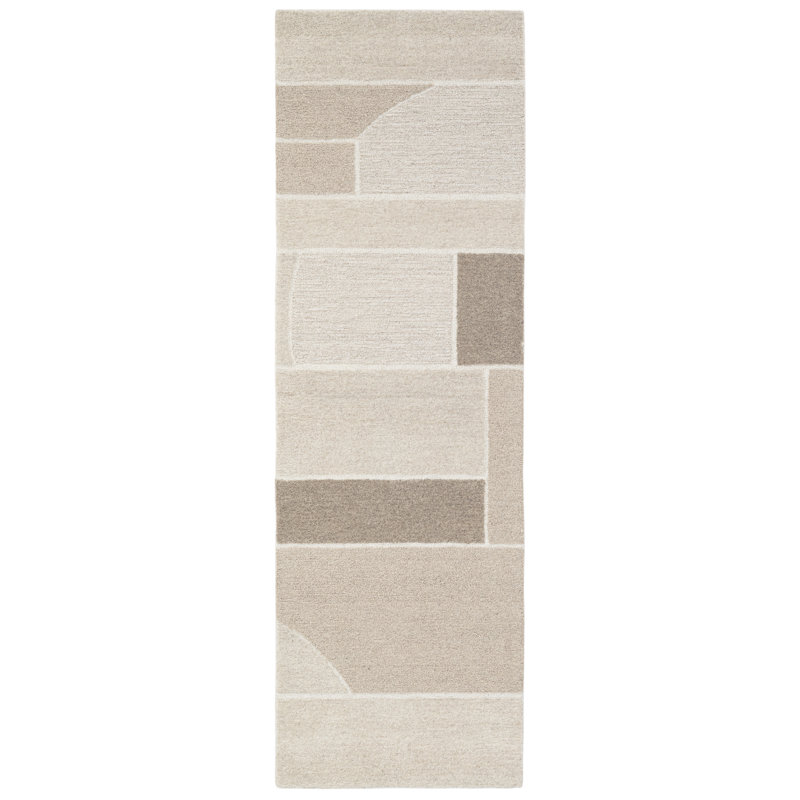 Hand Tufted Wool Madera Rug, Runner 2'6" x 8'