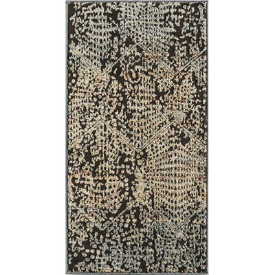 Tapis bleu / jaune Kauffman