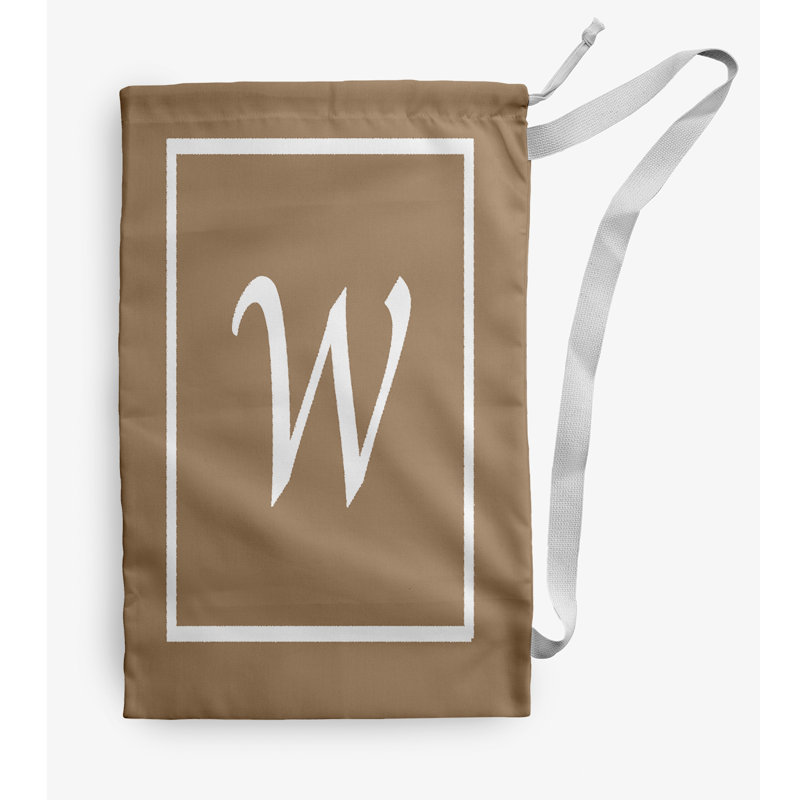 Sac à linge Monogram, Moyen (H 36 po x l 28 po), Brun