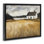 Maison blanche sur cadre flottant blé, design par Petal Prints Design