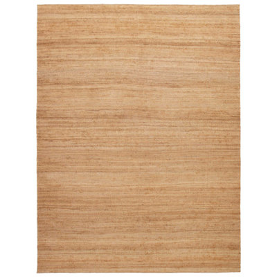 Kilim en jute beige tissé à la main Palas Denizli
