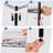 Three-Tier Metal Storage Rack (Black)