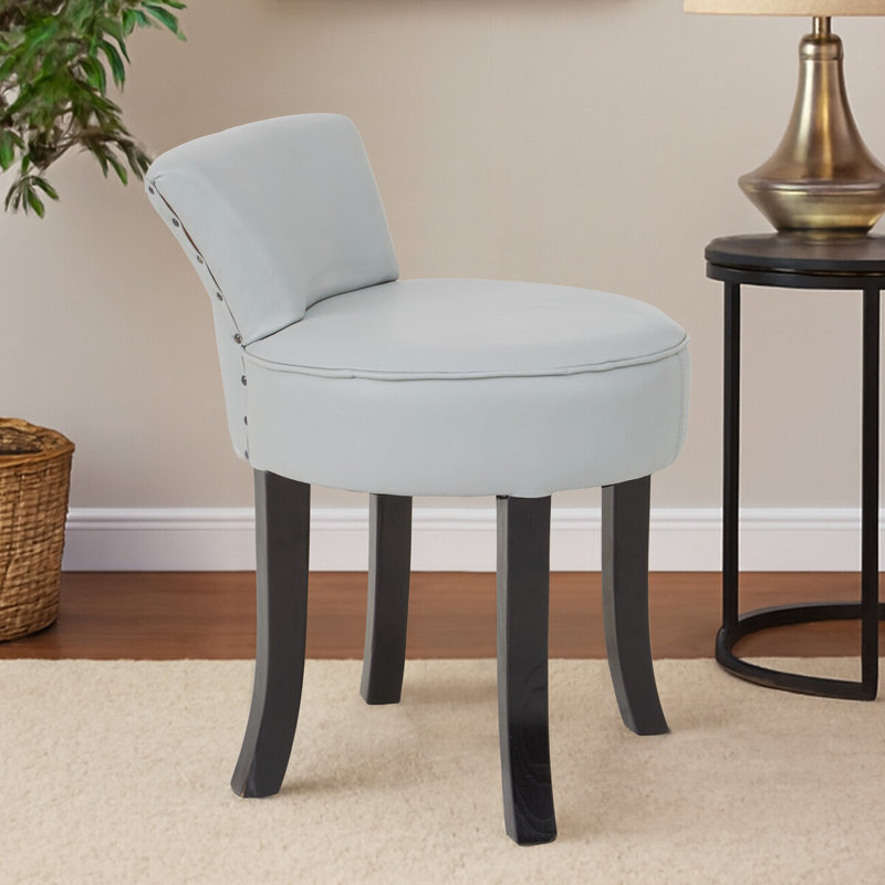Natalie Leather Barrel Chair