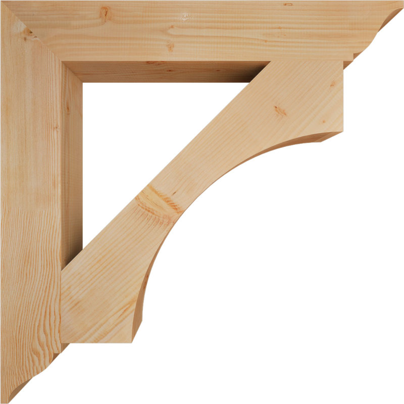 Support traditionnel Westlake, Douglas, Lisse, H 40 po x l 5,5 po x P 40 po