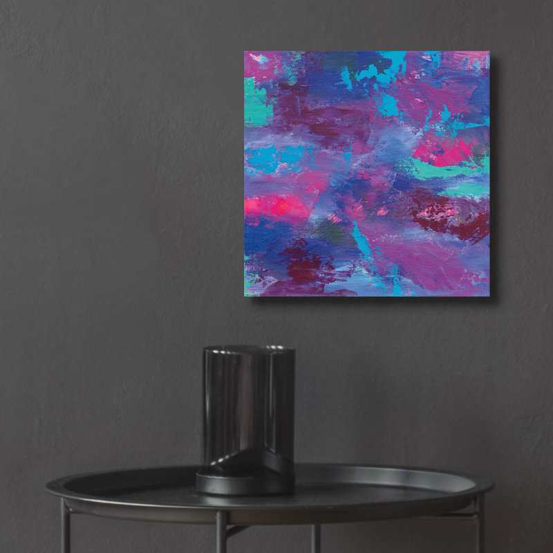 «Delight» par Jeanette Vertentes, H 12 po x l 12 po x P 0,13 po