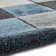 Brooklyn area rug Machine Woven Rectangle Blue/Grey