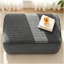 Repose-pieds / gris / moelleux-1314483336