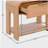 Modern One Drawer Waterfall Nightstand