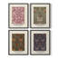 «William Morris», ensemble de 4 reproductions encadrées-1636372210-1636372221