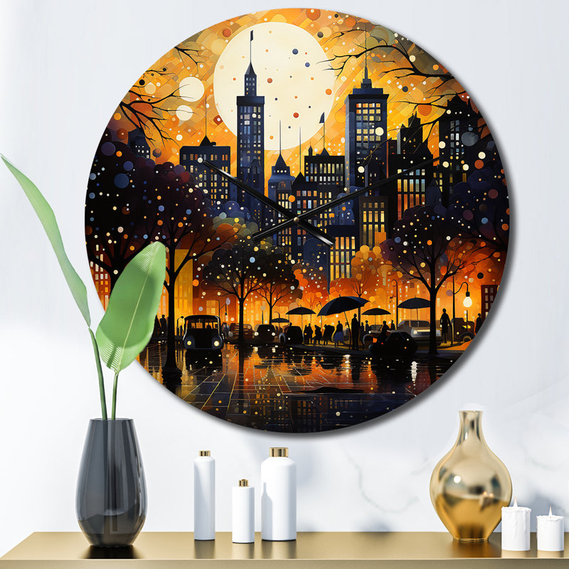 Horloge murale Chanella, Moyenne