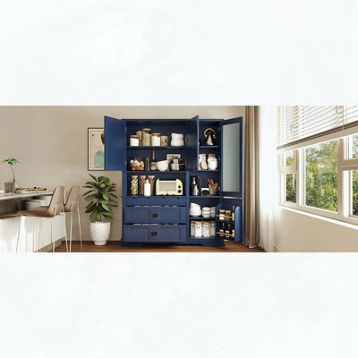 Armoire de cuisine sur pied Traditional