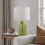 Glass Table Lamp Green See Below