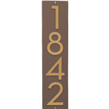 Floating 1-Line Wall Address Plaque