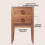 Corbin l 20 po x P 18 po x H 33 po Base de meuble-lavabo autoportant moderne à 1 tiroir seulement (lavabo non inclus), noyer-120328039