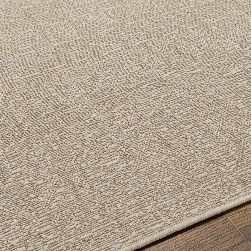 Mendota Scout Moroccan Khaki Indoor/Outdoor Area Rug, Runner 2'7" x 12'